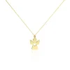 Marc Orian Colliers|Bijoux Enfant > Collier Hallie Ange Et Coeur Or Jaune