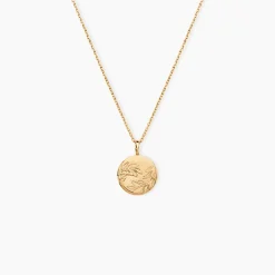 Collier Hanaelle Plaque Or Jaune