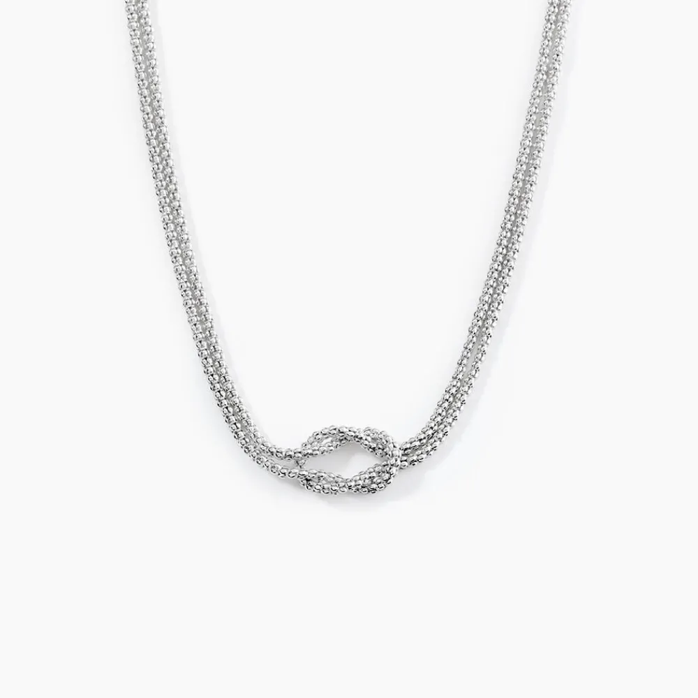 Marc Orian Colliers|Colliers Argent > Collier Haria Argent Blanc