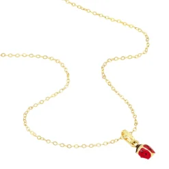 Marc Orian Colliers|Colliers Avec Pierres > Collier Helidie Coccinelle Or Jaune
