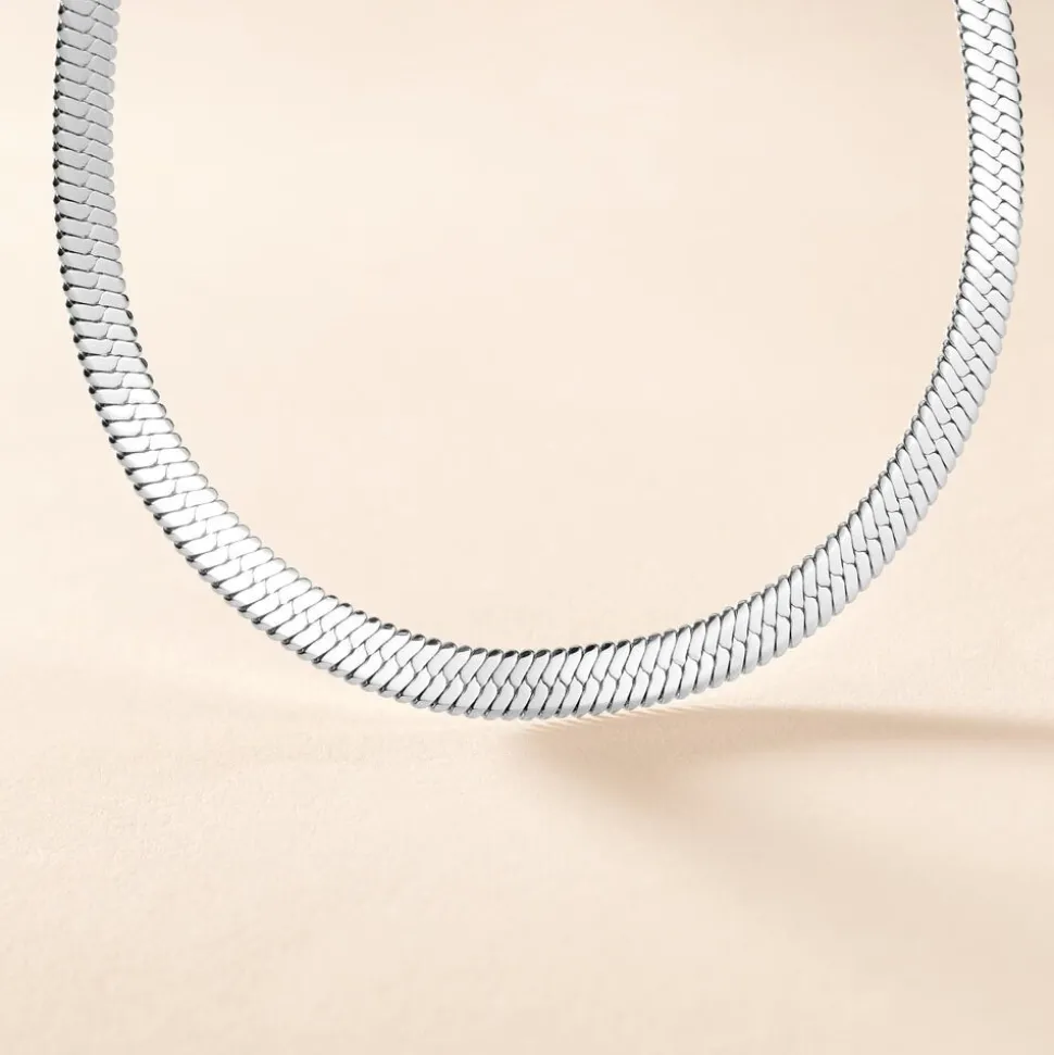 Collier Hera Melitta Acier Blanc