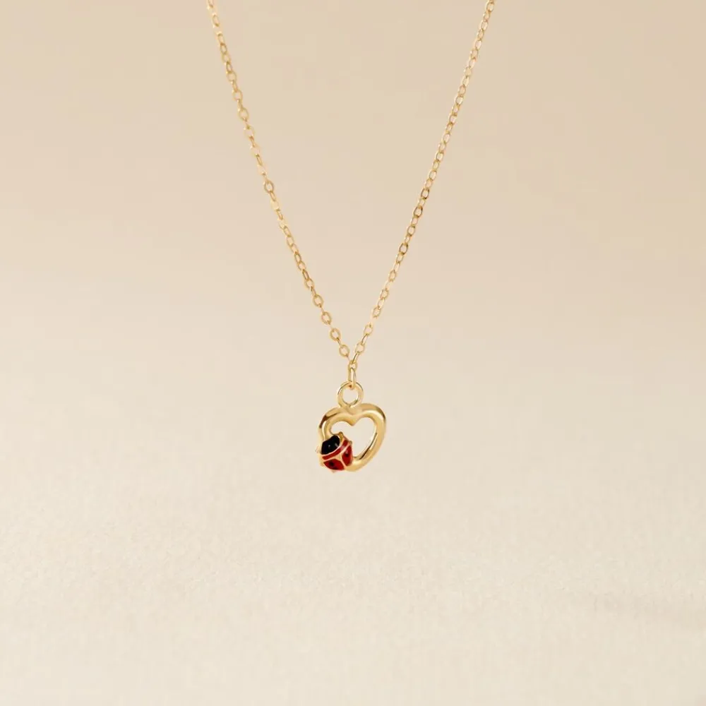 Marc Orian Colliers|Colliers Cœur > Collier Hydrangee Or Jaune