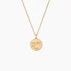 Collier Iago Plaqué Or Oxydes De Zirconium