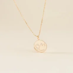 Collier Iago Plaqué Or Oxydes De Zirconium