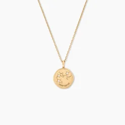 Collier Iago Plaqué Or Oxydes De Zirconium