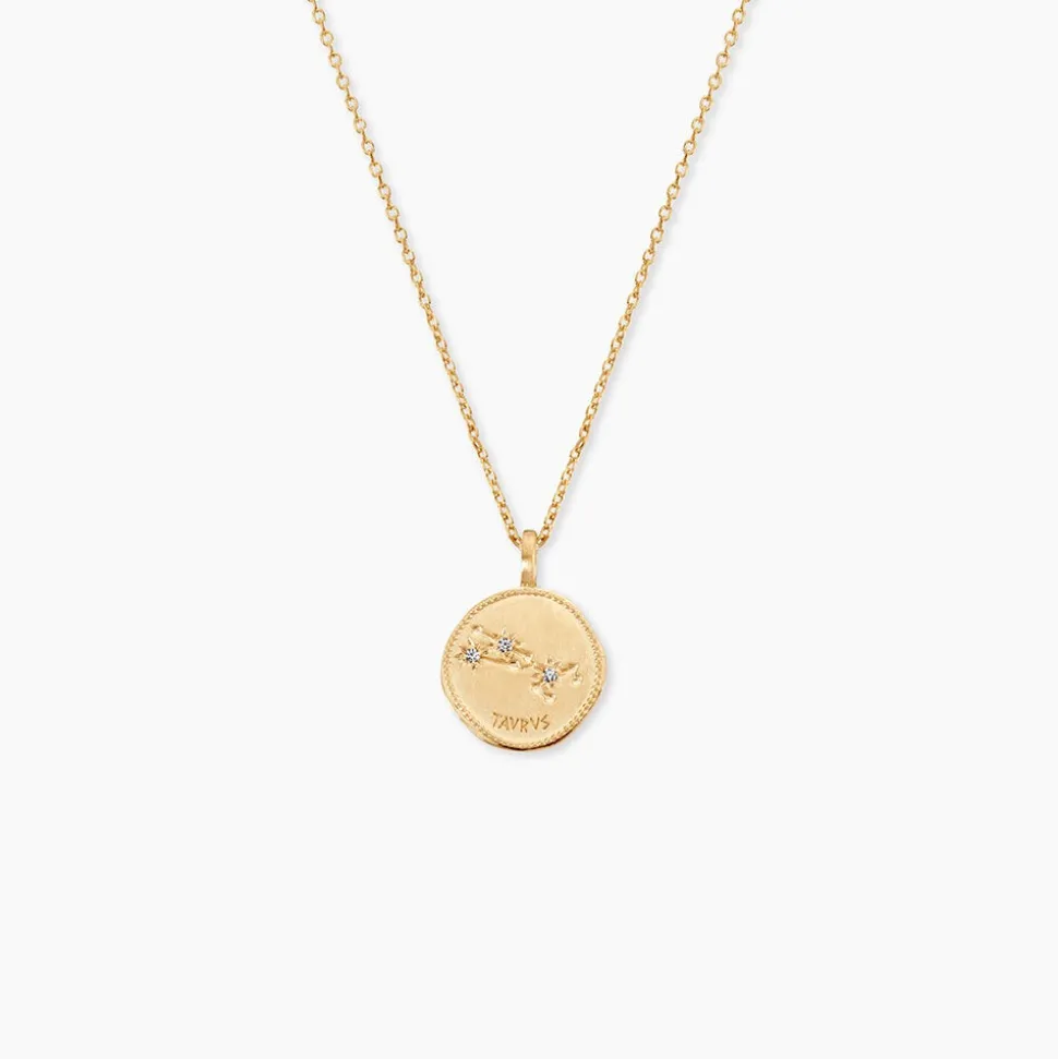 Collier Iago Plaqué Or Oxydes De Zirconium