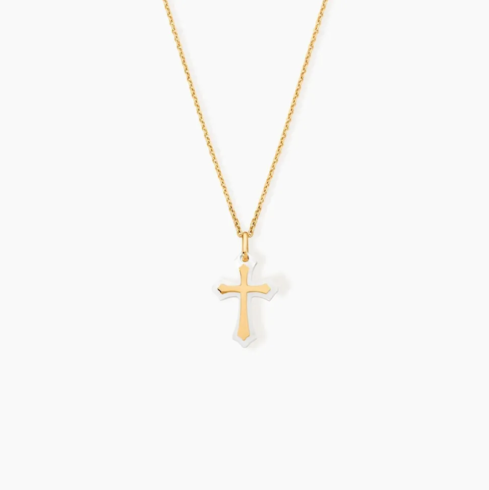 Collier Ifan Or Jaune Nacre