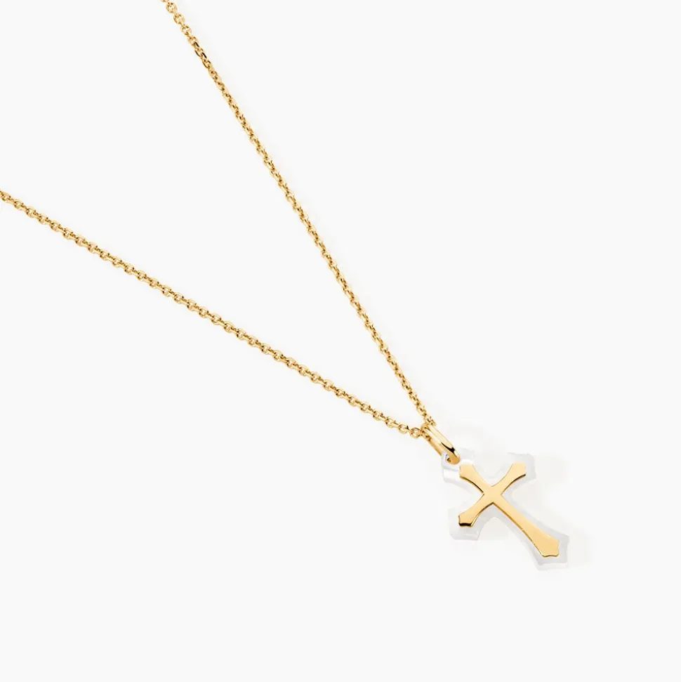 Collier Ifan Or Jaune Nacre