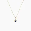 Marc Orian Colliers|Colliers Avec Pierres > Collier Iolo Or Jaune Saphir