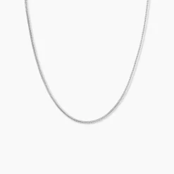 Marc Orian Colliers Fantaisie|Colliers > Collier Iroise Argent Blanc