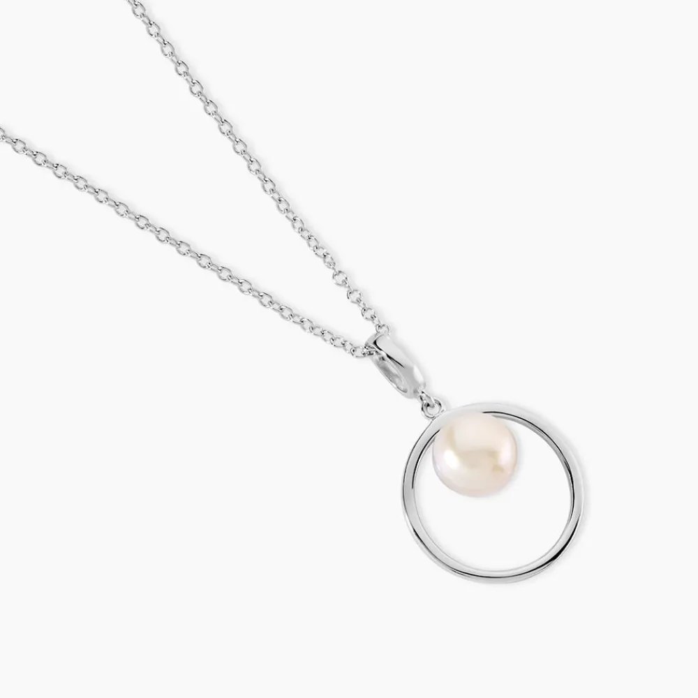 Marc Orian Colliers Fantaisie|Colliers > Collier Ivana Argent Blanc Perle De Culture