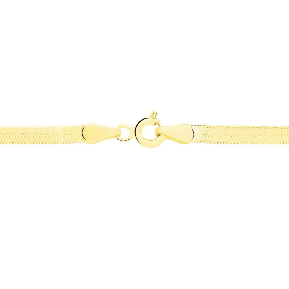 Marc Orian Colliers|Chaines Femme > Collier Ivria Maille Heringbone Or Jaune