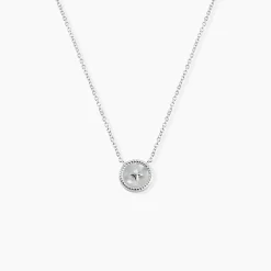 Marc Orian Colliers Fantaisie|Colliers > Collier Izarra Argent Blanc Nacre argent blanc nacre blanc