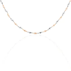 Marc Orian Colliers|Chaines Femme > Collier Izar Torsadee Or Bicolore