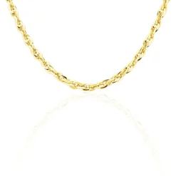 Collier Izar Torsadee Or Jaune