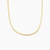 Marc Orian Colliers|Colliers Femme > Collier Izel Maille Anglaise Or Jaune