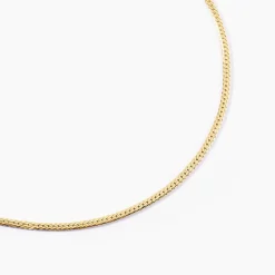 Marc Orian Colliers|Colliers Femme > Collier Izel Maille Anglaise Or Jaune