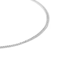 Marc Orian Colliers|Bijoux Femme > Collier Izel Maille Anglaise Or Blanc