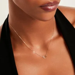 Marc Orian Colliers|Colliers Cœur > Collier Jada Or Jaune Oxyde De Zirconium