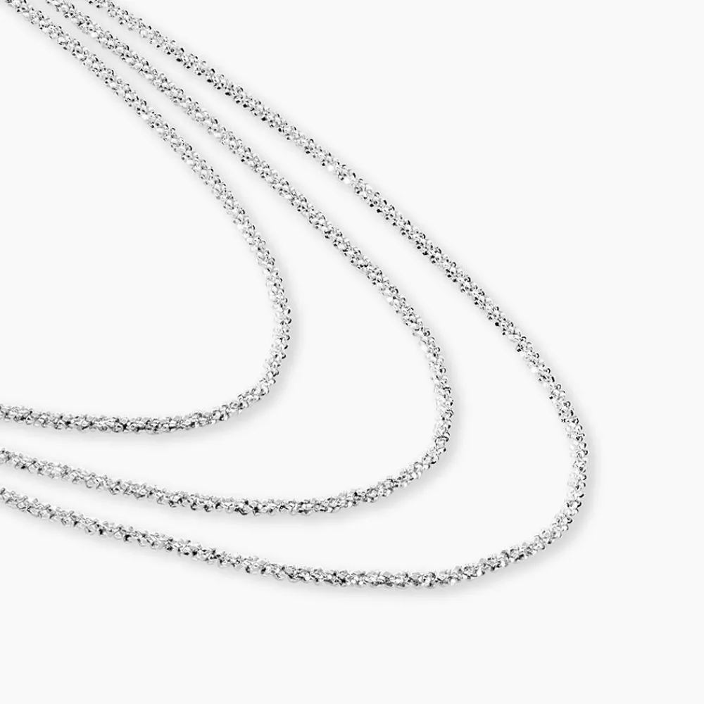 Marc Orian Colliers|Colliers Argent > Collier Janelle Argent Blanc