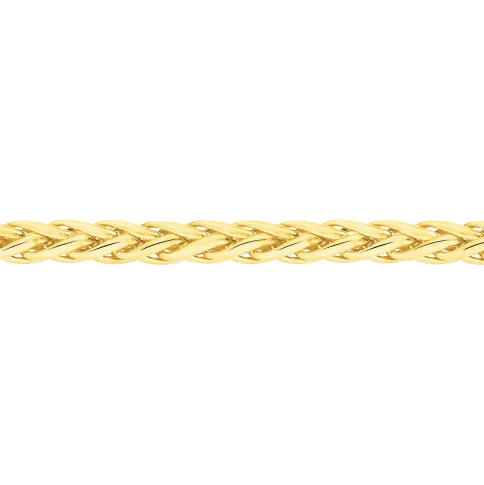 Collier Jany Maille Palmier Or Jaune