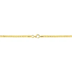 Collier Jany Maille Palmier Or Jaune