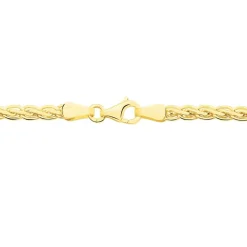 Marc Orian Colliers|Chaines Femme > Collier Jayna Maille Palmier Or Jaune