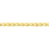 Collier Jayna Maille Palmier Or Jaune