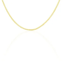 Collier Jayna Maille Palmier Or Jaune