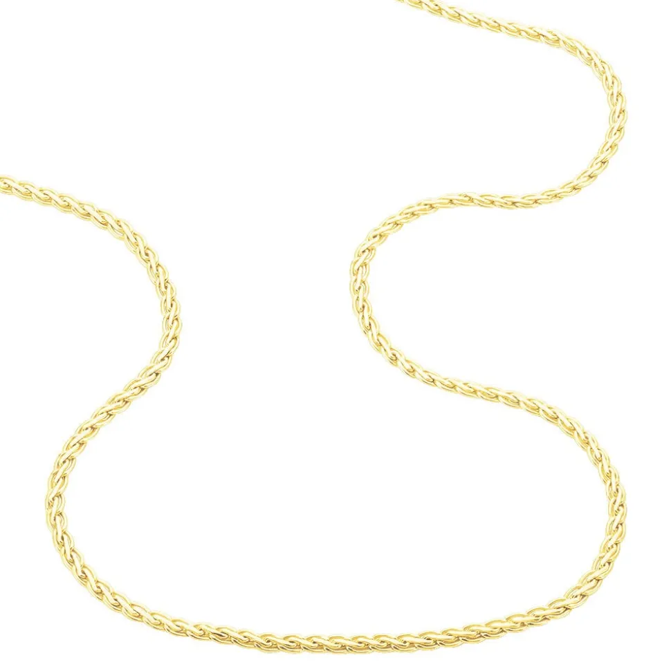 Collier Jayna Maille Palmier Or Jaune