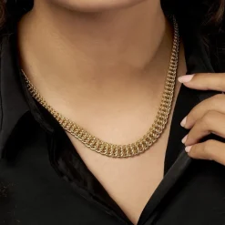 Marc Orian Colliers|Bijoux Femme > Collier Jimmy Maille Americaine Chute Or Jaune