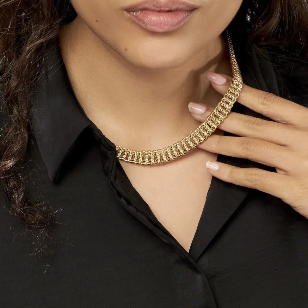Marc Orian Colliers|Bijoux Femme > Collier Jimmy Maille Americaine Chute Or Jaune