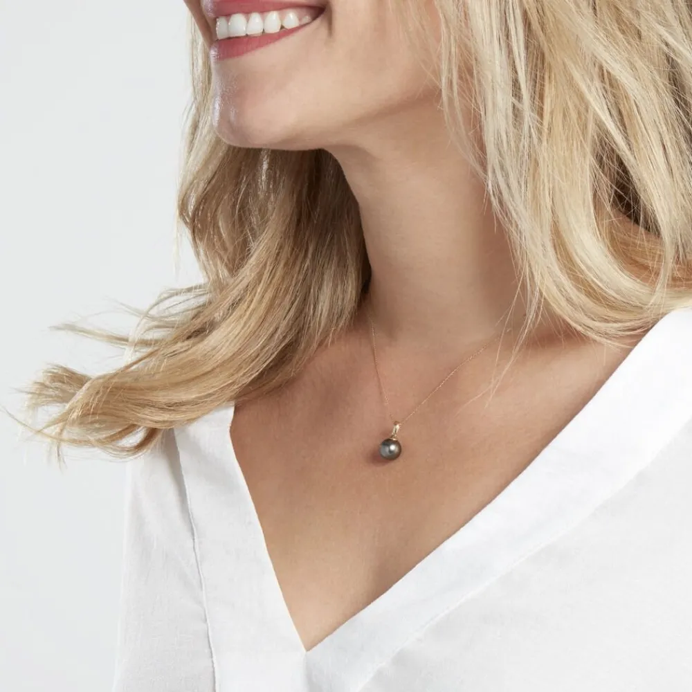 Marc Orian Colliers|Colliers Avec Pierres > Collier Jodocus Or Jaune Perle De Tahiti Oxyde Zirconium