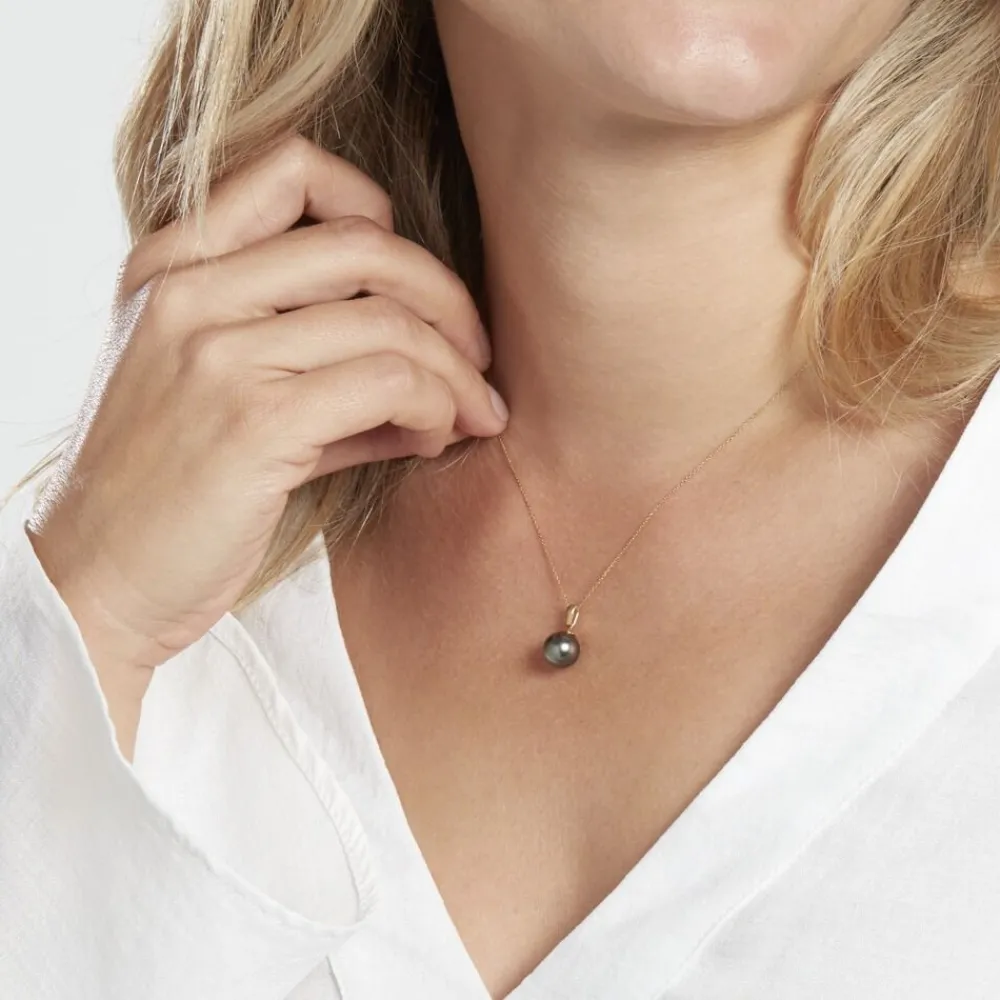 Marc Orian Colliers|Colliers Avec Pierres > Collier Jodocus Or Jaune Perle De Tahiti Oxyde Zirconium