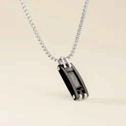 JOURDAN Colliers Fantaisie|Colliers > Collier Acier