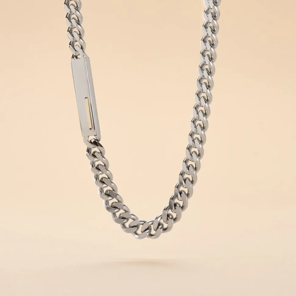 Collier Jourdan Olympe Acier Blanc