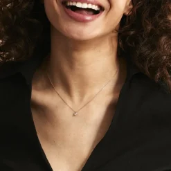 Marc Orian Colliers|Colliers Cœur > Collier Kadidjatou Or Rose Oxyde De Zirconium