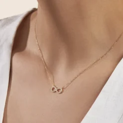 Marc Orian Colliers|Colliers Avec Pierres > Collier Klothilda Or Jaune Oxyde De Zirconium