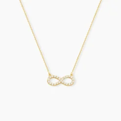 Marc Orian Colliers|Colliers Avec Pierres > Collier Klothilda Or Jaune Oxyde De Zirconium