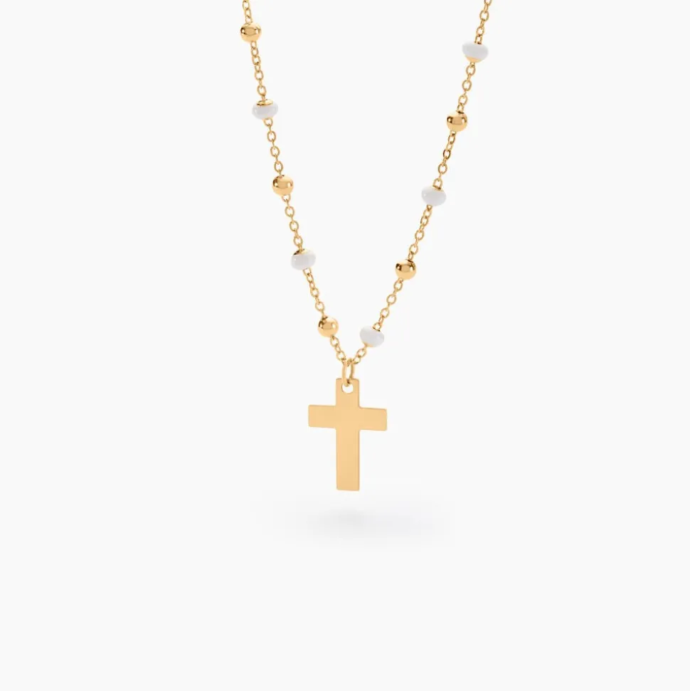 Collier Krystle Or Jaune