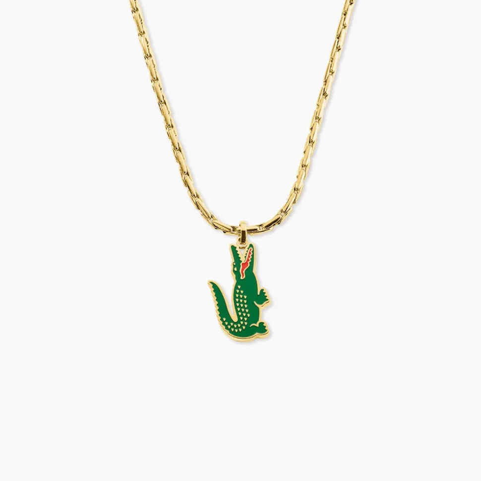 Collier Lacoste Arthor Acier Jaune