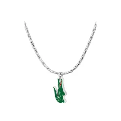 Collier Lacoste Arthor Acier Blanc