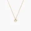 Marc Orian Colliers|Colliers Cœur > Collier L'amour Coloré Or Jaune Nacre