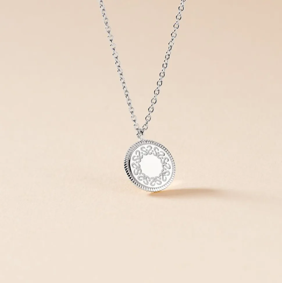 Collier Lilibeth Argent Blanc