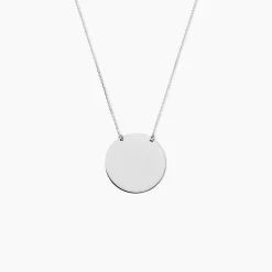 Collier Lisa Or Blanc