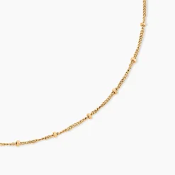 Collier Liza Plaqué Or Jaune