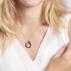Marc Orian Colliers|Colliers Avec Pierres > Collier Lola Cera Argent Blanc Céramique Et Oxyde De Zirconium