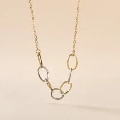 Marc Orian Colliers|Colliers Femme > Collier Lucette Or Bicolore