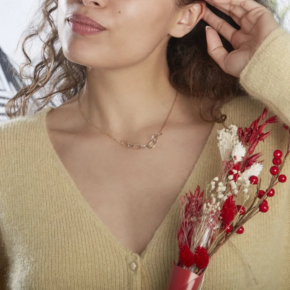 Marc Orian Colliers|Colliers Femme > Collier Lucette Or Bicolore