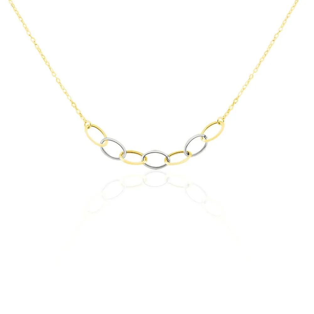 Marc Orian Colliers|Colliers Femme > Collier Lucette Or Bicolore
